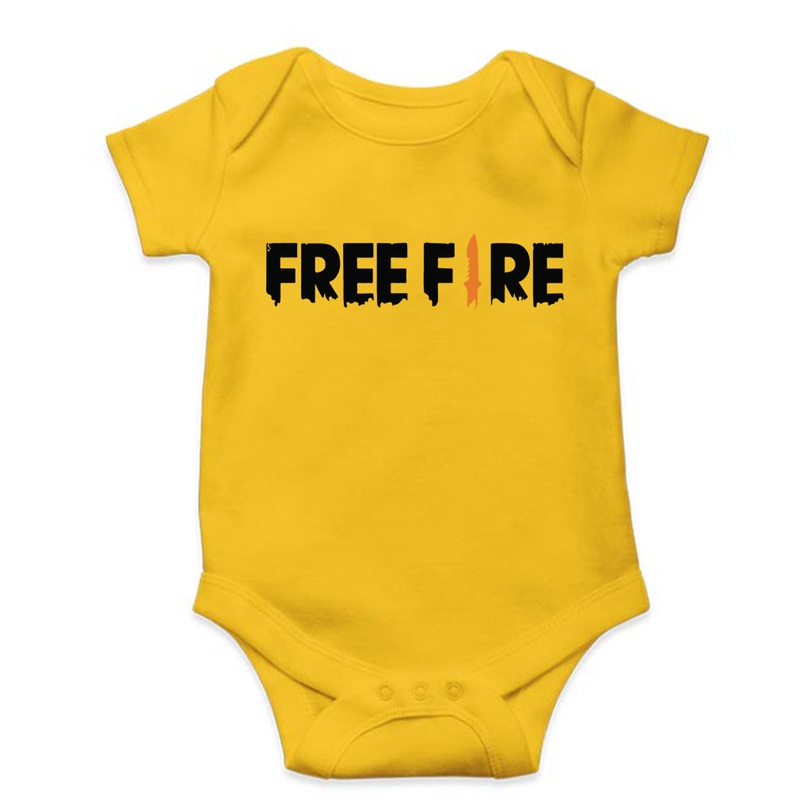 Free Fire Kids Romper For Baby Boy/Girl