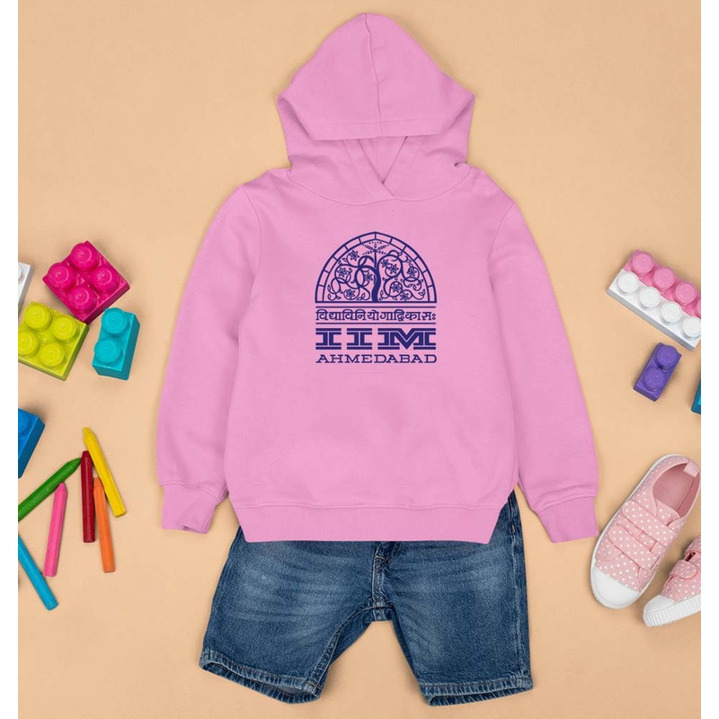 IIM Ahmedabad Kids Hoodie for Boy/Girl