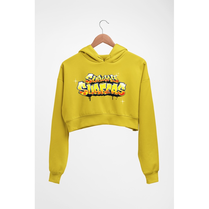 Subway Surfers Crop HOODIE FOR WOMEN EMC50258999751