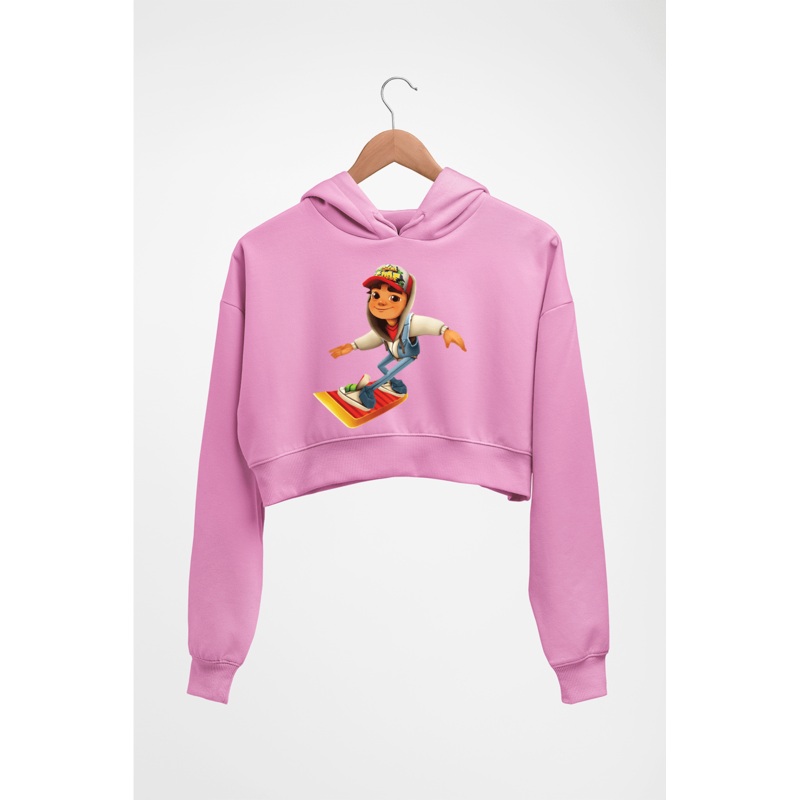 Subway Surfers Crop HOODIE FOR WOMEN EMC50258999752