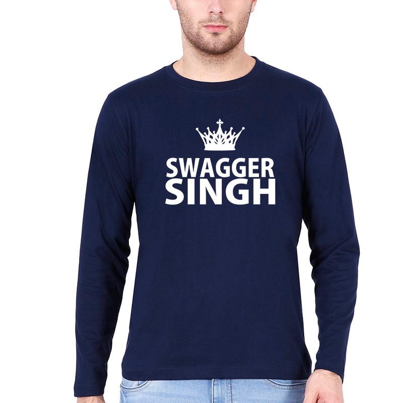 Swagger Singh Full Sleeves T-Shirt for Men