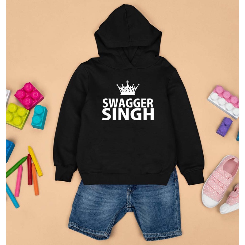 Swagger Singh Kids Hoodie for Boy/Girl