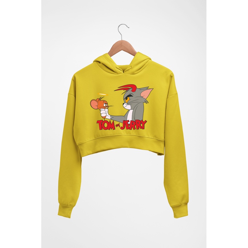 Tom and Jerry Crop HOODIE FOR WOMEN EMC50258999760