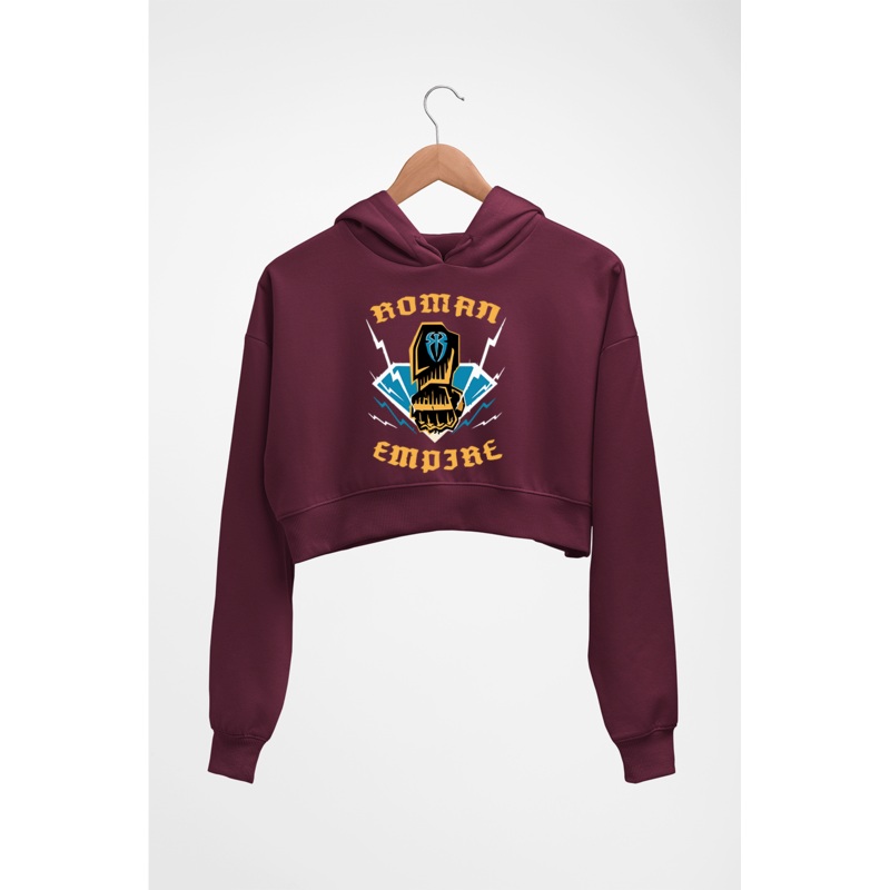 Roman Reigns WWE Crop HOODIE FOR WOMEN EMC50258999531