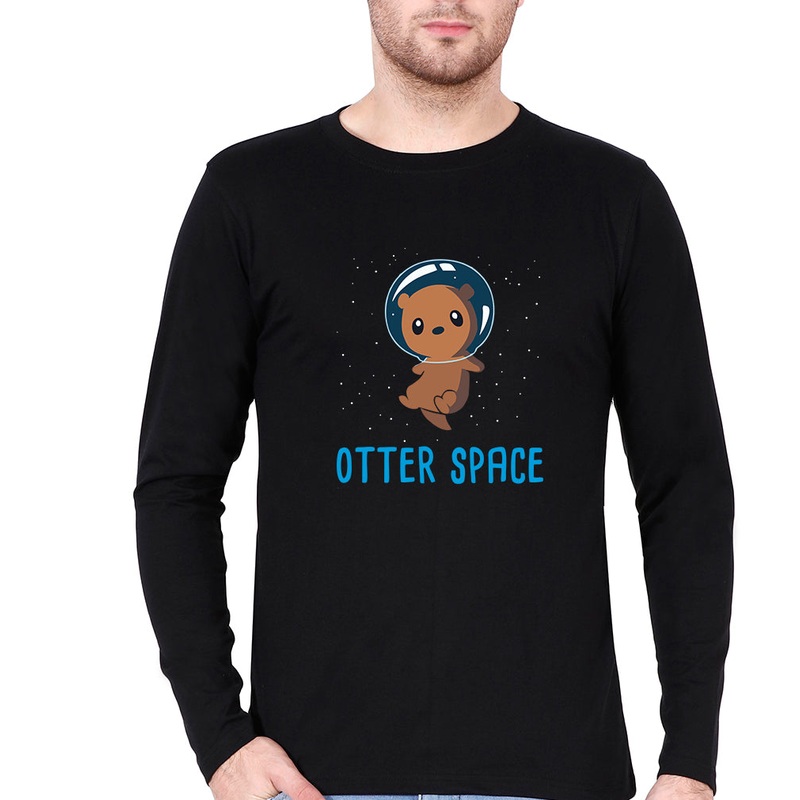 Space Full Sleeves T-Shirt for Men