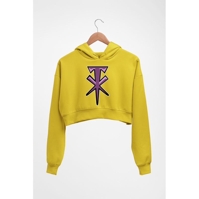 Undertaker WWE Crop HOODIE FOR WOMEN EMC50258999537