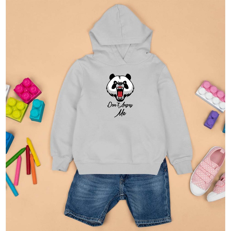 Angry Bear Kids Hoodie for Boy/Girl