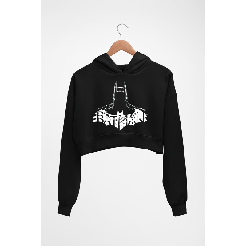 Batman Superhero Crop HOODIE FOR WOMEN EMC50258999328