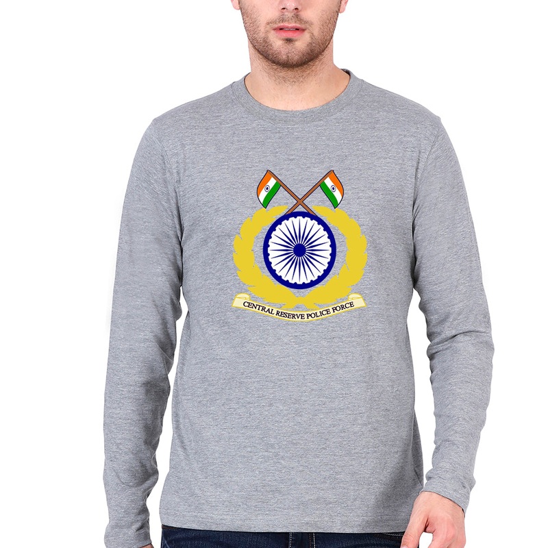 CRPF Full Sleeves T-Shirt for Men