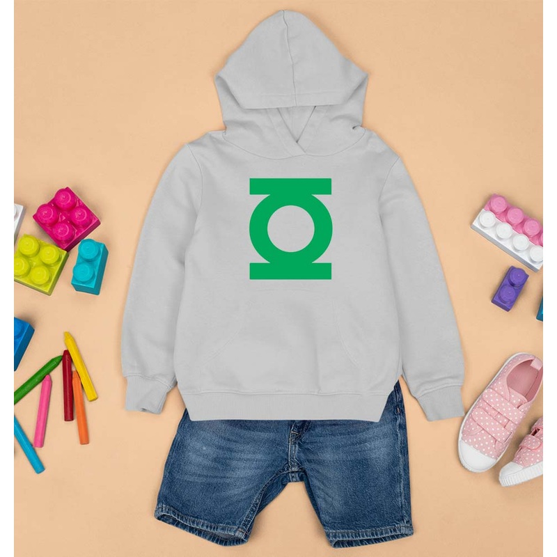 Green Lantern Superhero Kids Hoodie for Boy/Girl EMC50258999265