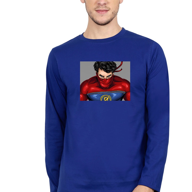 Minnal Murali Full Sleeves T-Shirt for Men EMC50258999232