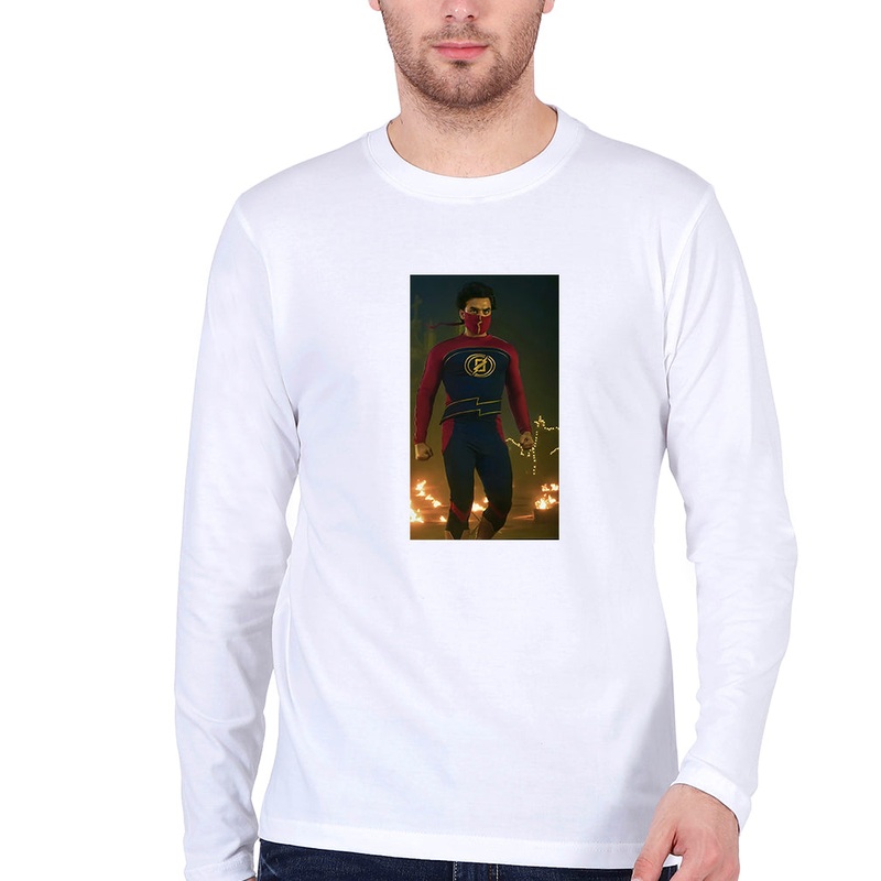 Minnal Murali Full Sleeves T-Shirt for Men EMC50258999233