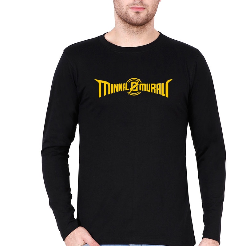 Minnal Murali Full Sleeves T-Shirt for Men EMC50258999234