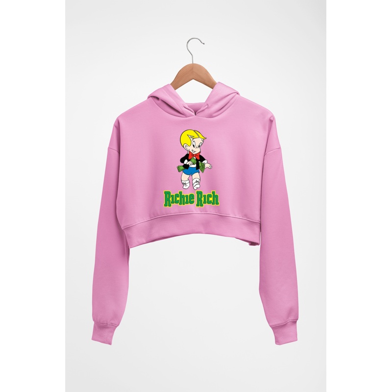 Richie Rich Crop HOODIE FOR WOMEN