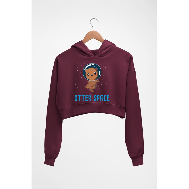 Space Crop HOODIE FOR WOMEN