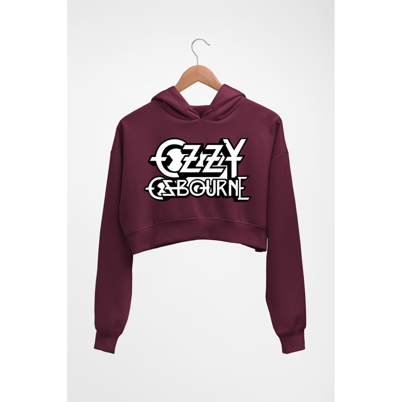 Ozzy Osbourne Crop HOODIE FOR WOMEN EMC50258999080