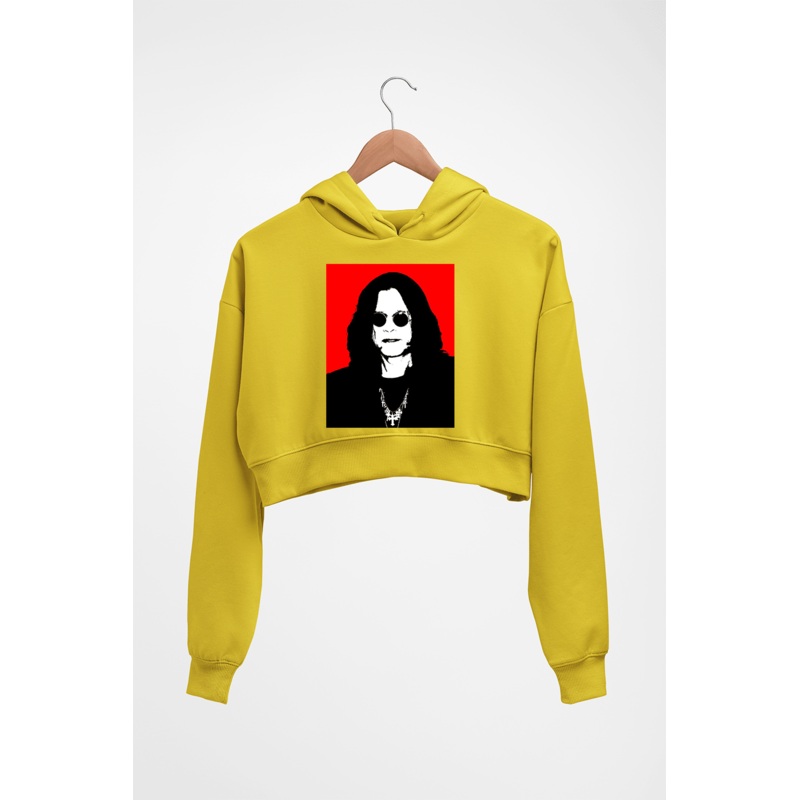 Ozzy Osbourne Crop HOODIE FOR WOMEN EMC50258999082