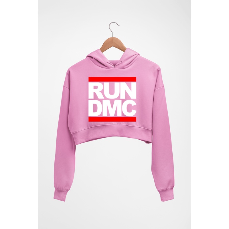 Run DMC Crop HOODIE FOR WOMEN