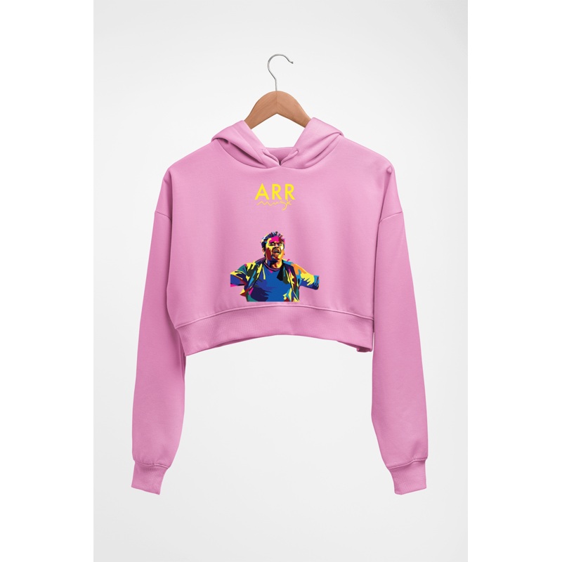 A. R. Rahman Crop HOODIE FOR WOMEN