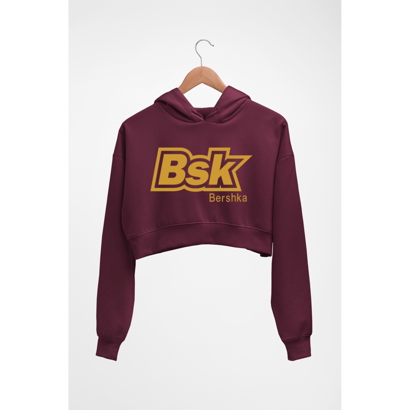 Bershka(BSK) Crop HOODIE FOR WOMEN