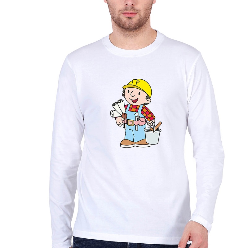 Bob the Builder Full Sleeves T-Shirt for Men