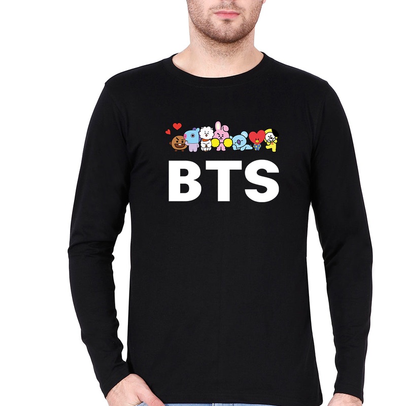 BTS Full Sleeves T-Shirt for Men EMC50258998869