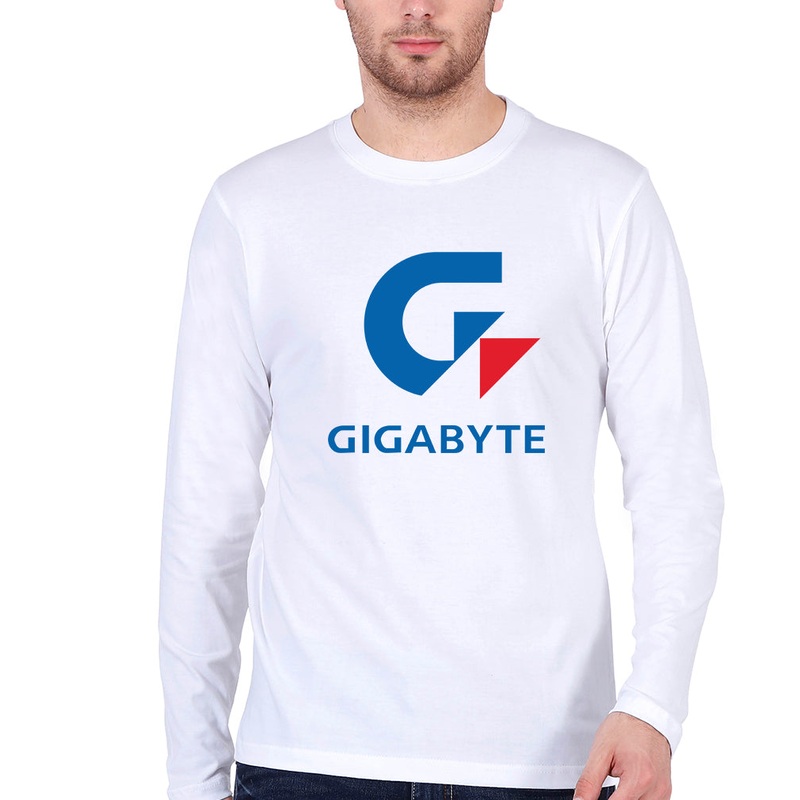 Gigabyte Full Sleeves T-Shirt for Men EMC50258998861