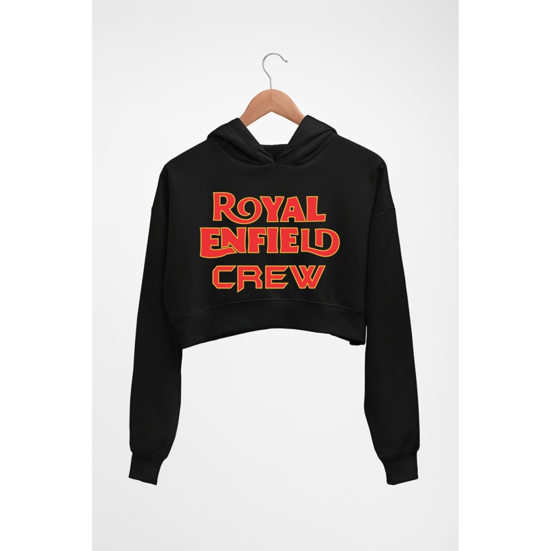 Royal Enfield Crew Crop HOODIE FOR WOMEN