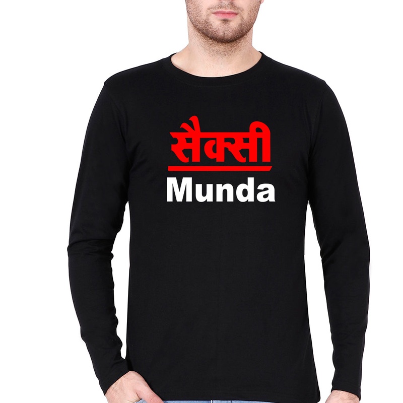 Sexy Munda Full Sleeves T-Shirt for Men