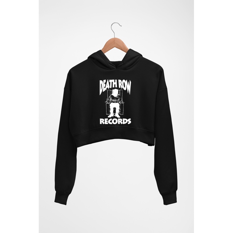 Death Row Records Crop HOODIE FOR WOMEN EMC50258998593