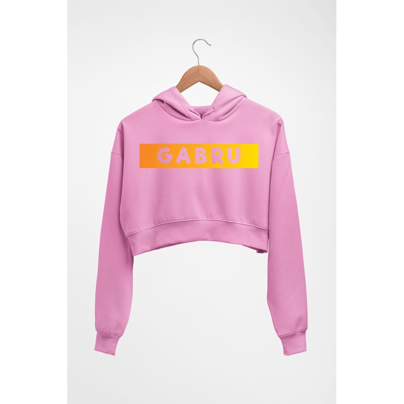 Gabru Crop HOODIE FOR WOMEN