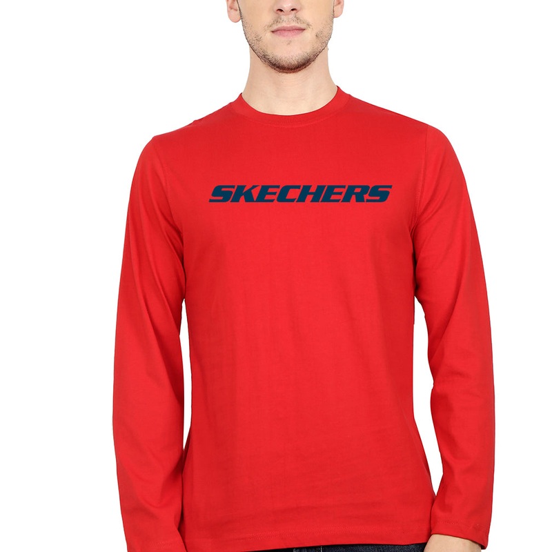 SKECHERS Full Sleeves T-Shirt for Men