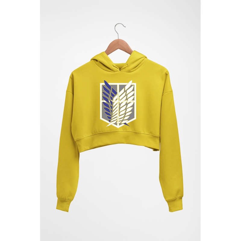Attack on Titan Crop HOODIE FOR WOMEN EMC50258998490