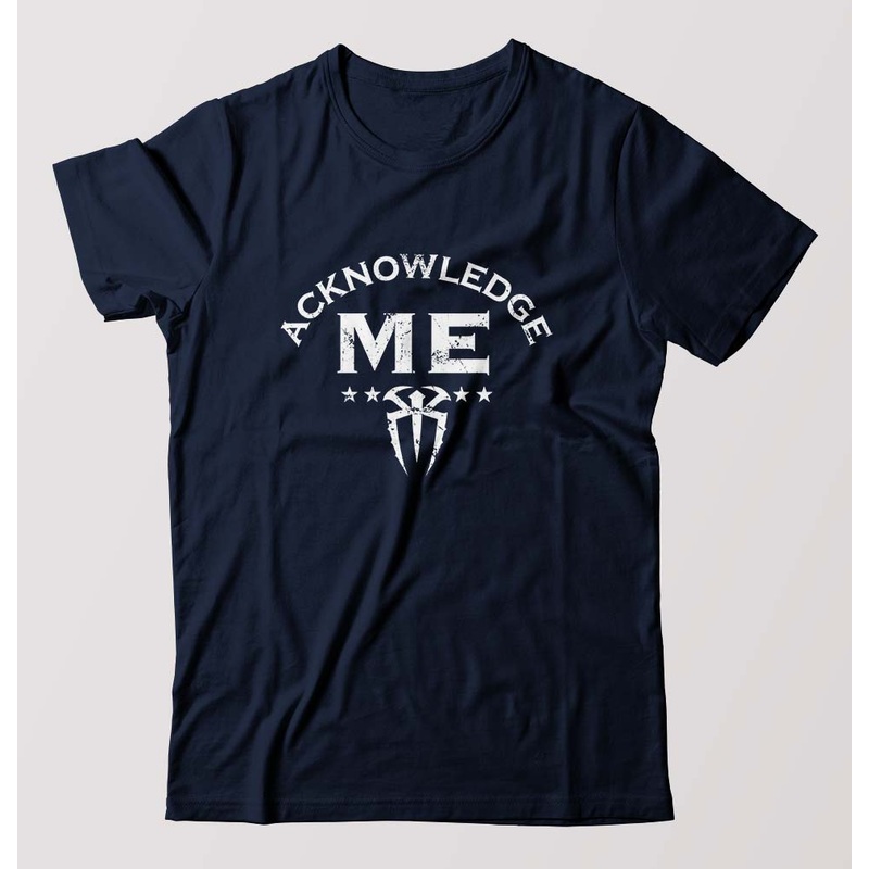 wwe roman reigns acknowledge me  T-Shirt for Men
