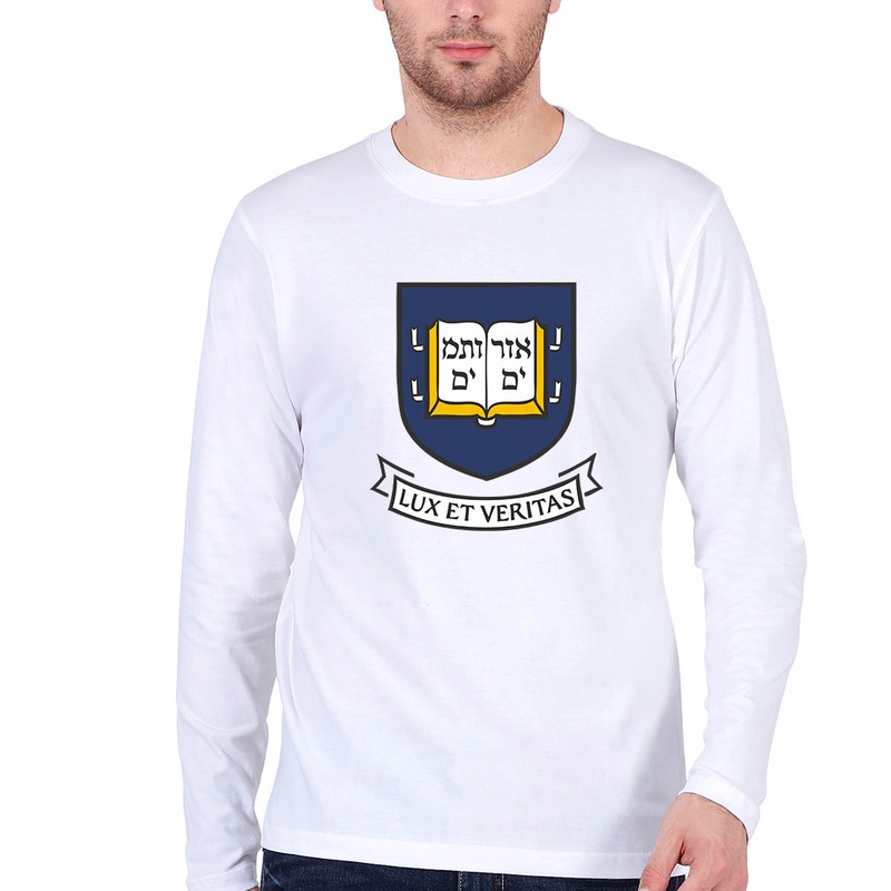 Yale University Full Sleeves T-Shirt for Men EMC50258998403