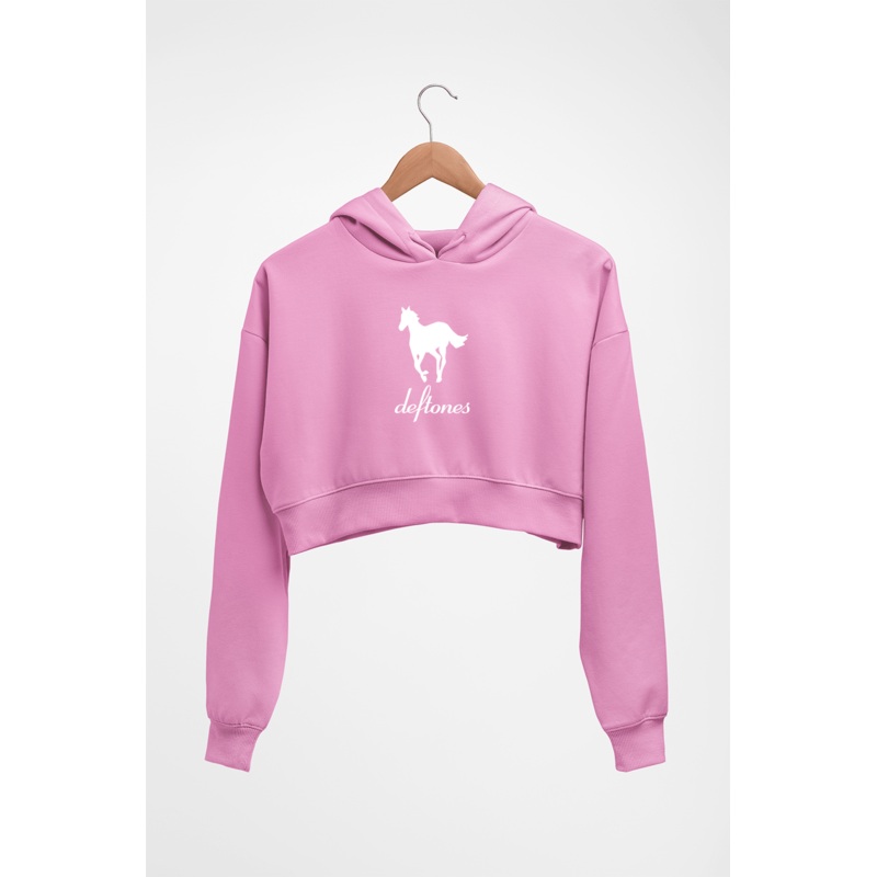 Deftones Crop HOODIE FOR WOMEN