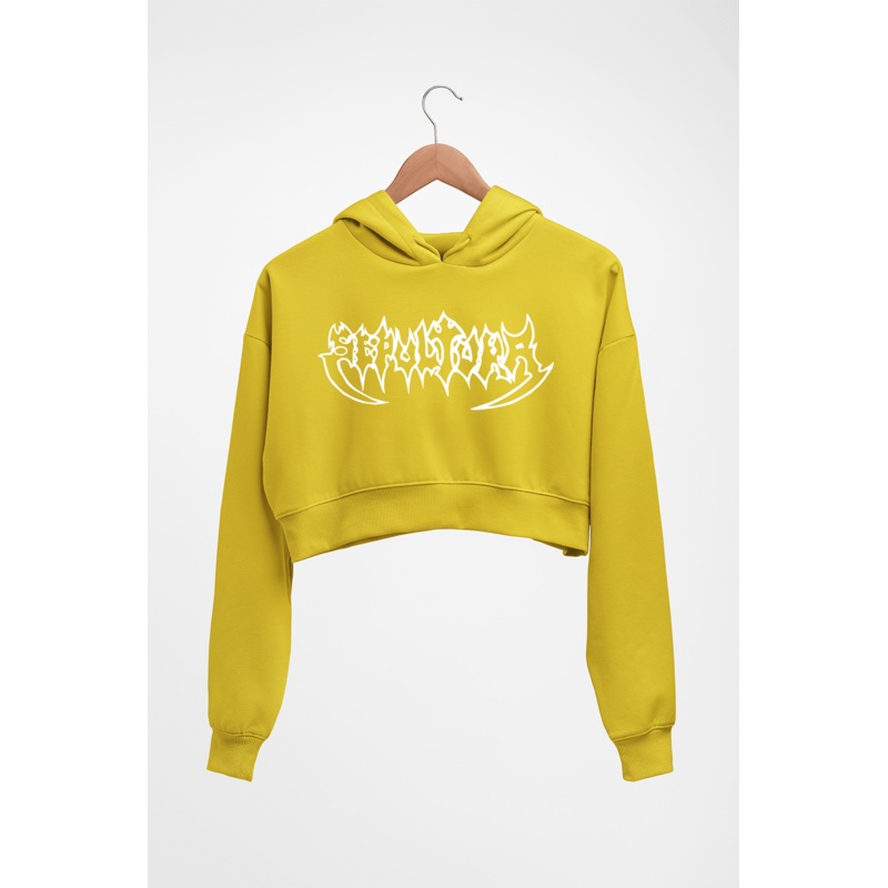 Sepultura Crop HOODIE FOR WOMEN EMC50258998150
