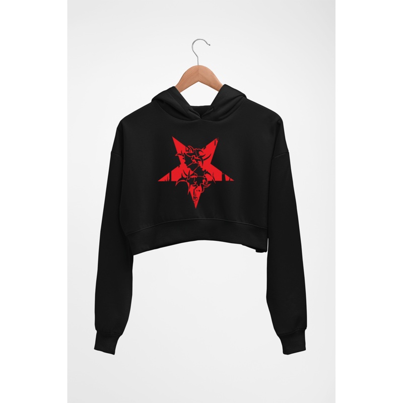 Sepultura Crop HOODIE FOR WOMEN EMC50258998152