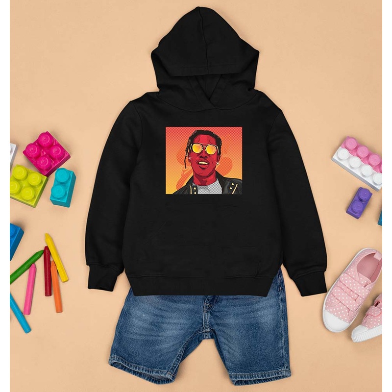 Asap Rocky Kids Hoodie for Boy/Girl EMC50258998056