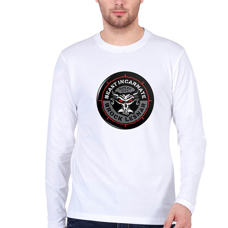Brock Lesnar (WWE) Full Sleeves T-Shirt for Men EMC50258997917