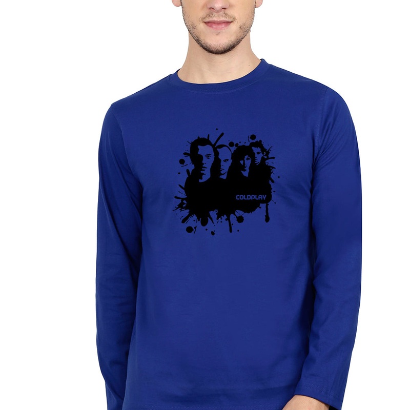 Coldplay Full Sleeves T-Shirt for Men EMC50258998009