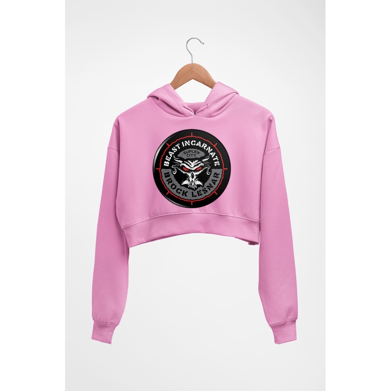 Brock Lesnar (WWE) Crop HOODIE FOR WOMEN EMC50258997831