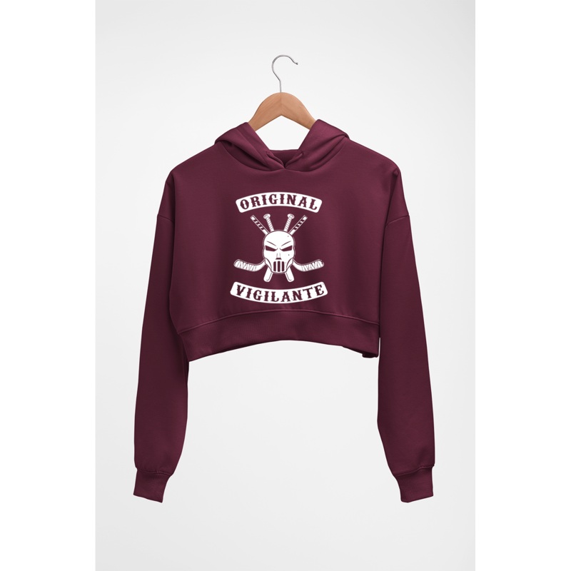 Casey Jones Crop HOODIE FOR WOMEN
