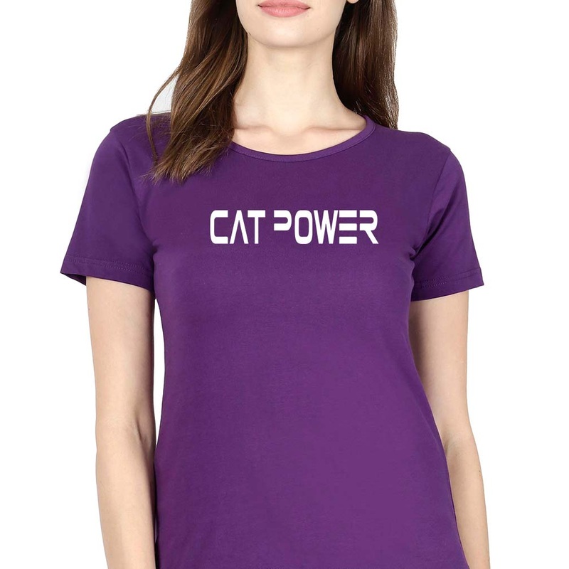 Cat Power T-Shirt for Women EMC50258997836