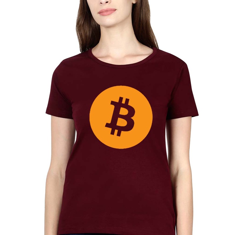 Cryptocurrency Bitcoin T-Shirt for Women EMC50258997833
