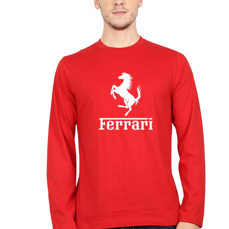 Ferrari F1 Full Sleeves T-Shirt for Men