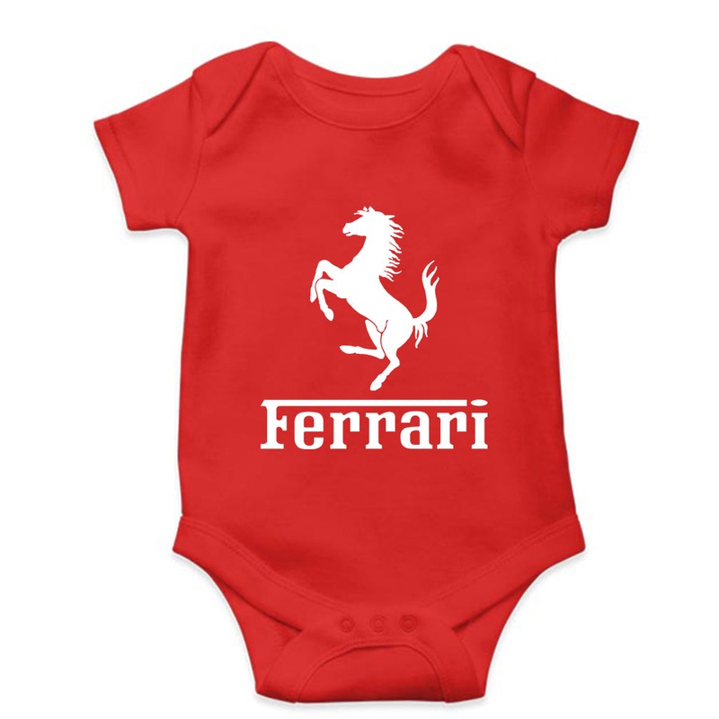 Ferrari F1 Kids Romper For Baby Boy/Girl