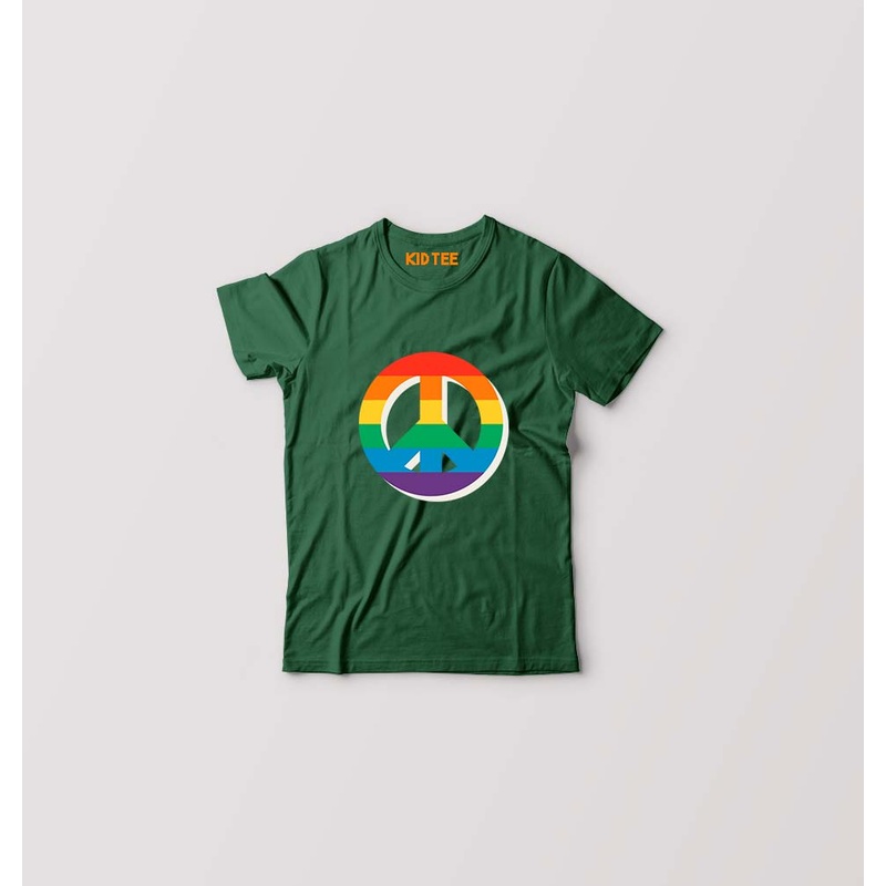 Peace Pride Kids T-Shirt for Boy/Girl