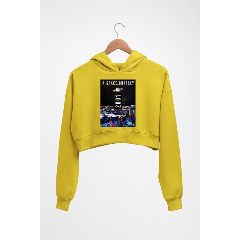 2001 A Space Odyssey Crop HOODIE FOR WOMEN EMC50258997418