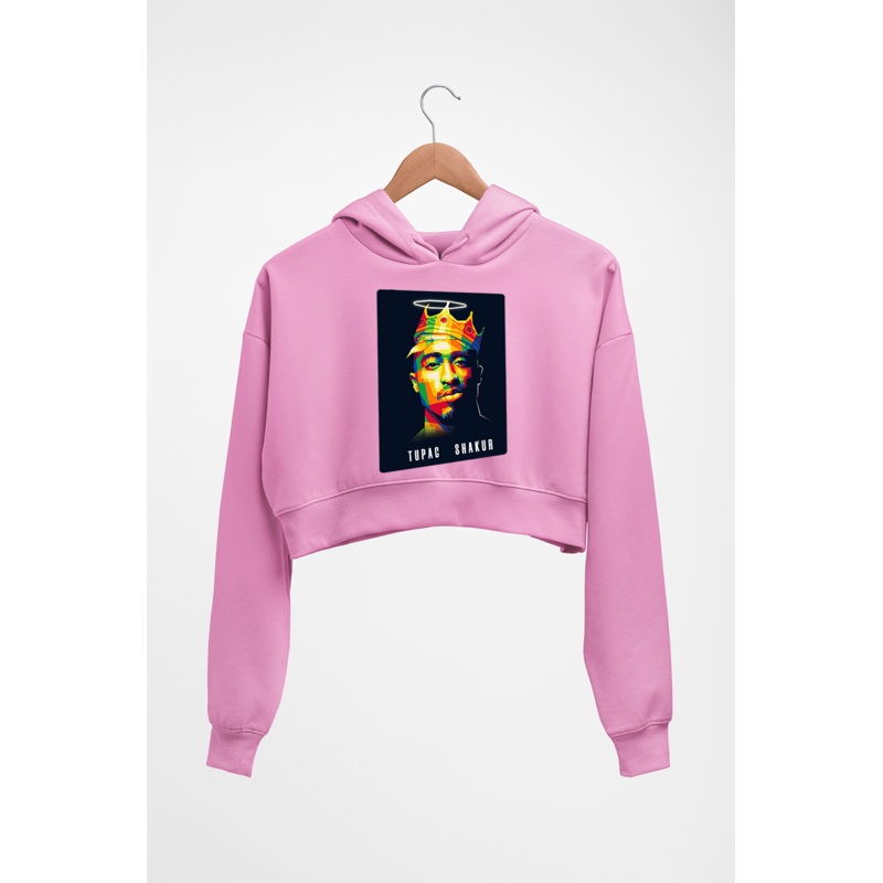 2Pac Tupac Crop HOODIE FOR WOMEN EMC50258997123